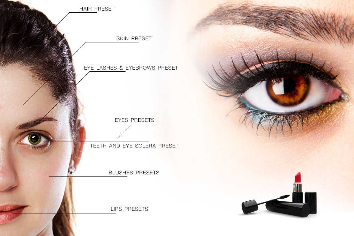 11 Lightroom Beauty Brushes, a Brush Add-On by Athlos ArtLab (Photo 2 of 3)