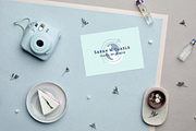 Travel Influencer Business Card Kit, a Business Card Template by Golden Horizons Studio (Thumbnail 10 of 12)
