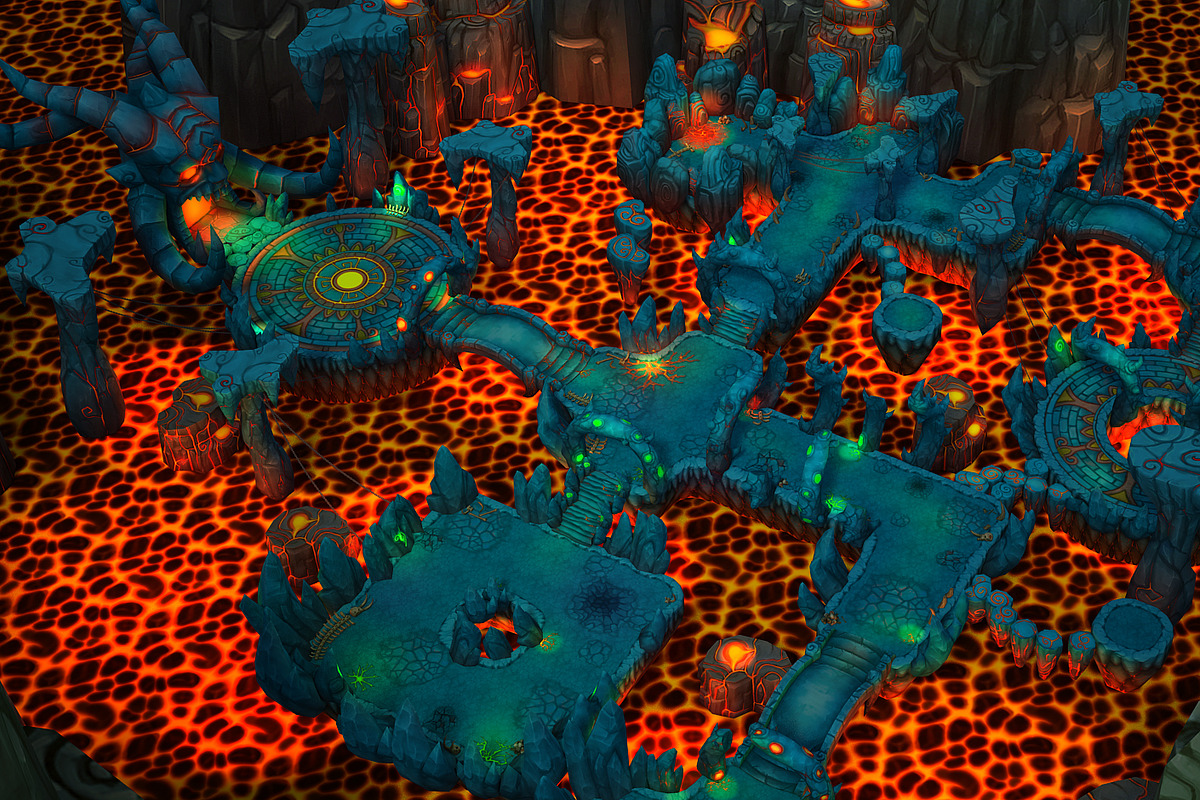 Fantasy Demon Caves, an Architecture 3D Model by 3Dfancy (Photo 4 of 12)