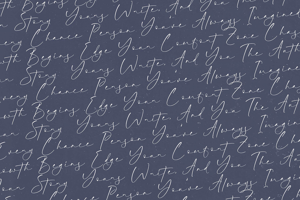 Jenkins Richard Natural Handwritten, a Script Font by stylishtype.co (Photo 16 of 20)