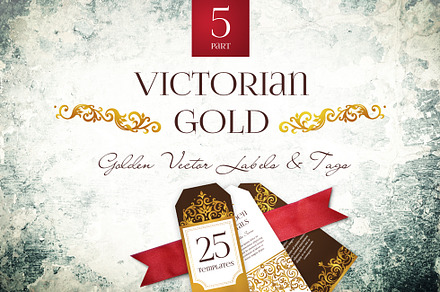 Victorian Gold Vol.5 Vector Set