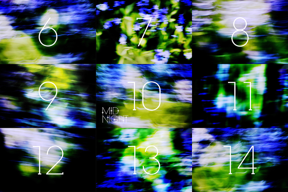 Blurry gradient flower backgrounds, a Background Graphic by LiiaLonn Studio (Photo 4 of 7)