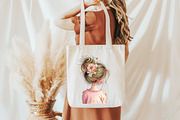 Messy Bun Spring Girls Clipart, an Illustration by Designworld (Thumbnail 8 of 8)