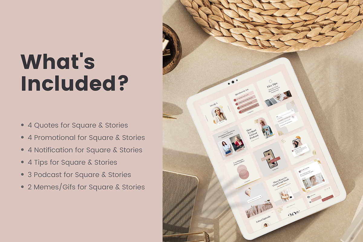 Instagram Business Templates, a Social Media Template by Roger Coles (Photo 2 of 11)