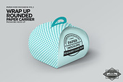 WrapUp Cake Carrier Packaging Mockup, a Cups & Container Mockup by INCDesign (Thumbnail 4 of 6)