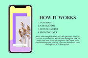 Instagram Template Pastel Theme, a Social Media Template by Daily Creative (Thumbnail 7 of 7)