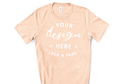 Male Bella Canvas 3001 Mockup Bundle, a Shirt Mockup by lock and page (Thumbnail 19 of 60)