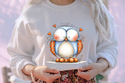 Whimsical Valentine Bird Clipart, an Illustration by designcity5 (Thumbnail 4 of 5)