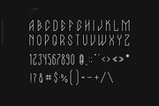 DarkSword Font, a Sans Serif Font by Sentavio (Thumbnail 4 of 8)