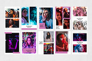 Neon Pinterest Posts, a Social Media Template by Social Corner Graphics (Thumbnail 8 of 8)