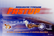 Fastup accelerated typefaces, a Sans Serif Font by deFharo (Thumbnail 5 of 8)