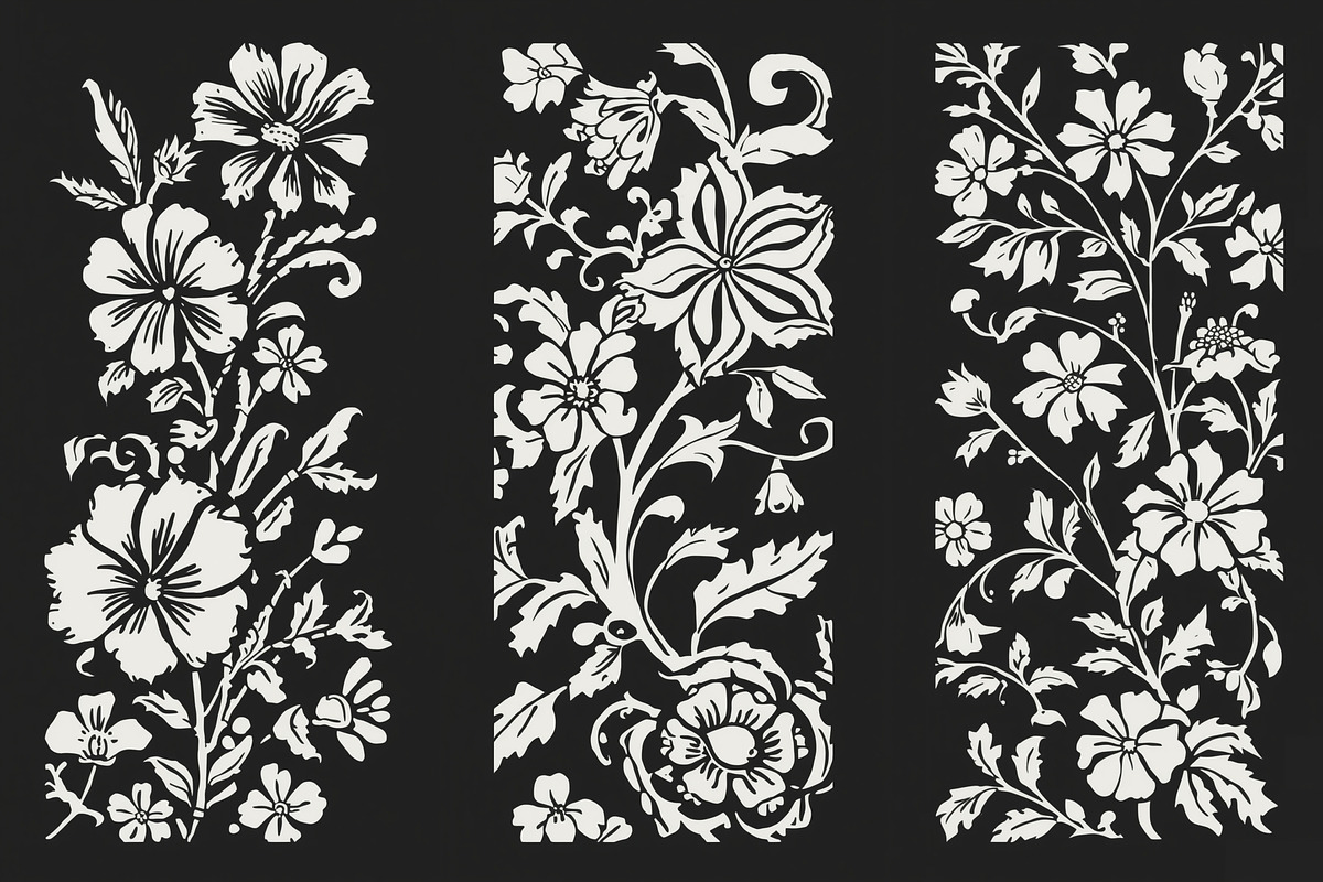 Intricate Floral Laser Cut Panel Des, an Object Graphic by balal (Photo 11 of 11)