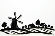 Dutch Windmill Field Set, an Illustration by BIPLOB EXPERT (Thumbnail 10 of 10)