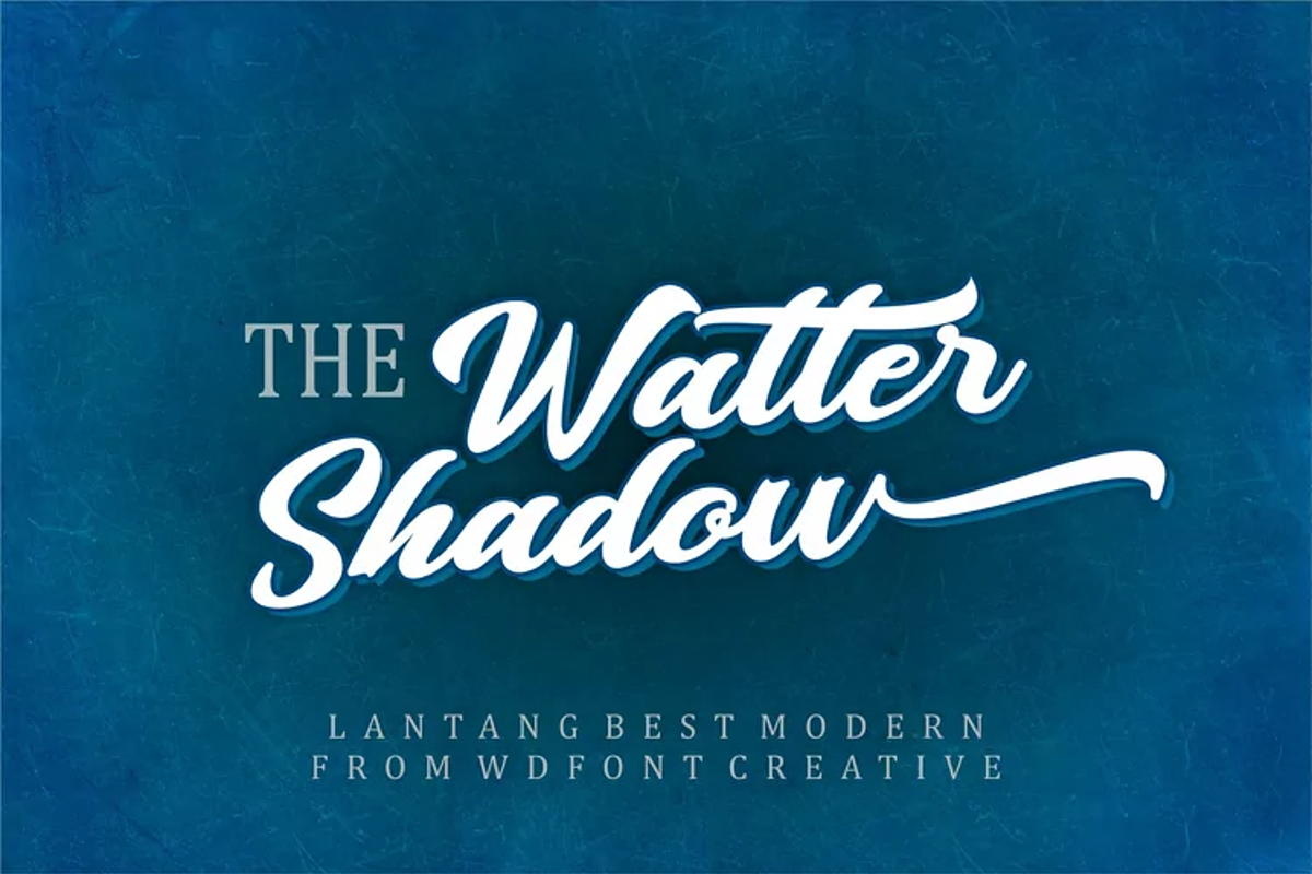 Lanttang Best | Modern Stylish Font, a Script Font by WDfont (Photo 2 of 5)