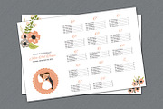 Wedding Seating Chart Template, an Invitation Template by retrographix (Thumbnail 3 of 3)