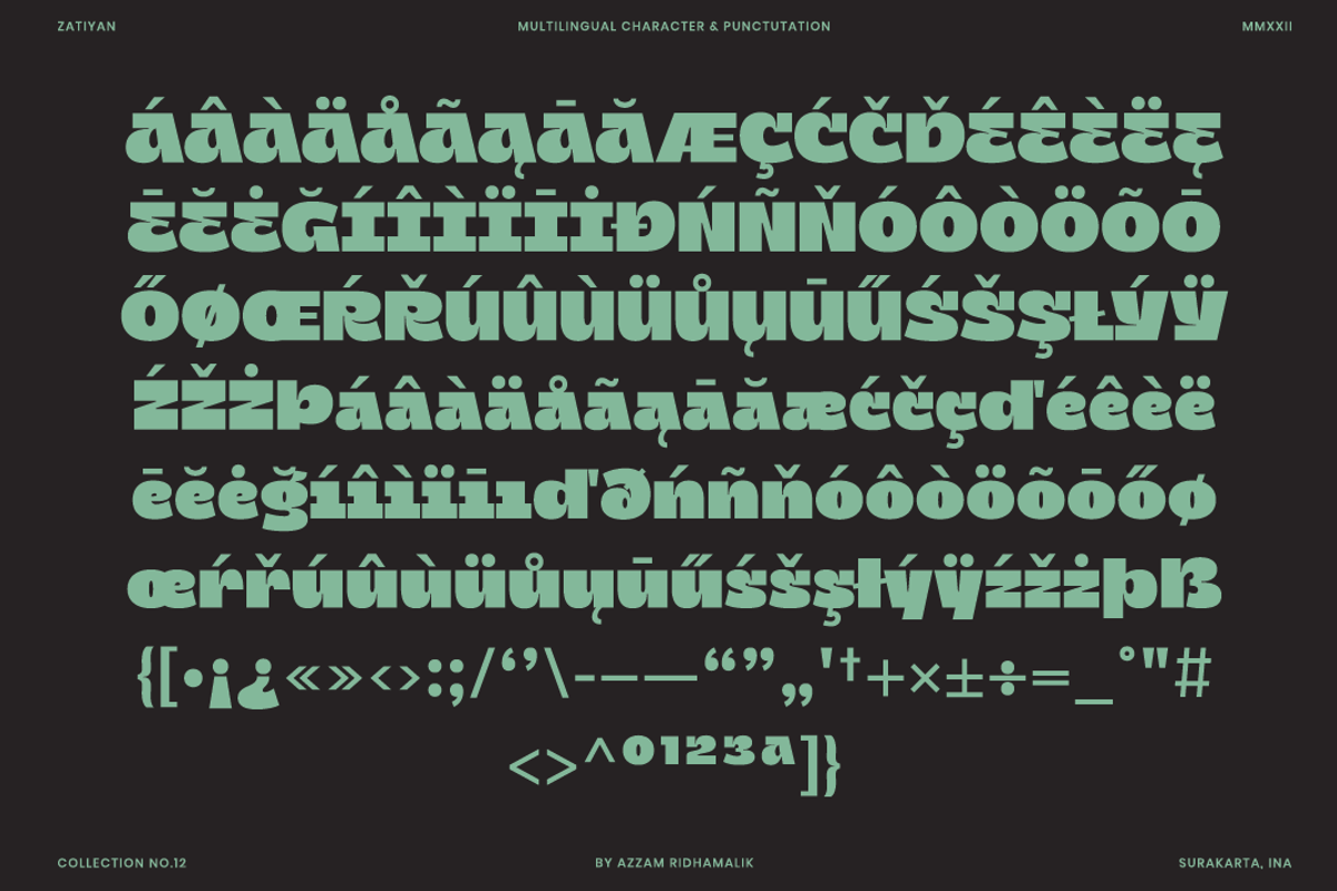 Zatiyan - Display Font, a Font by Zarma Type (Photo 6 of 12)