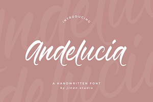 Andelucia - Handwritten Font