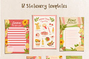Summer Picnic Graphic Illustrations, a Seasonal Illustration by CreativeChristiana (Thumbnail 11 of 14)