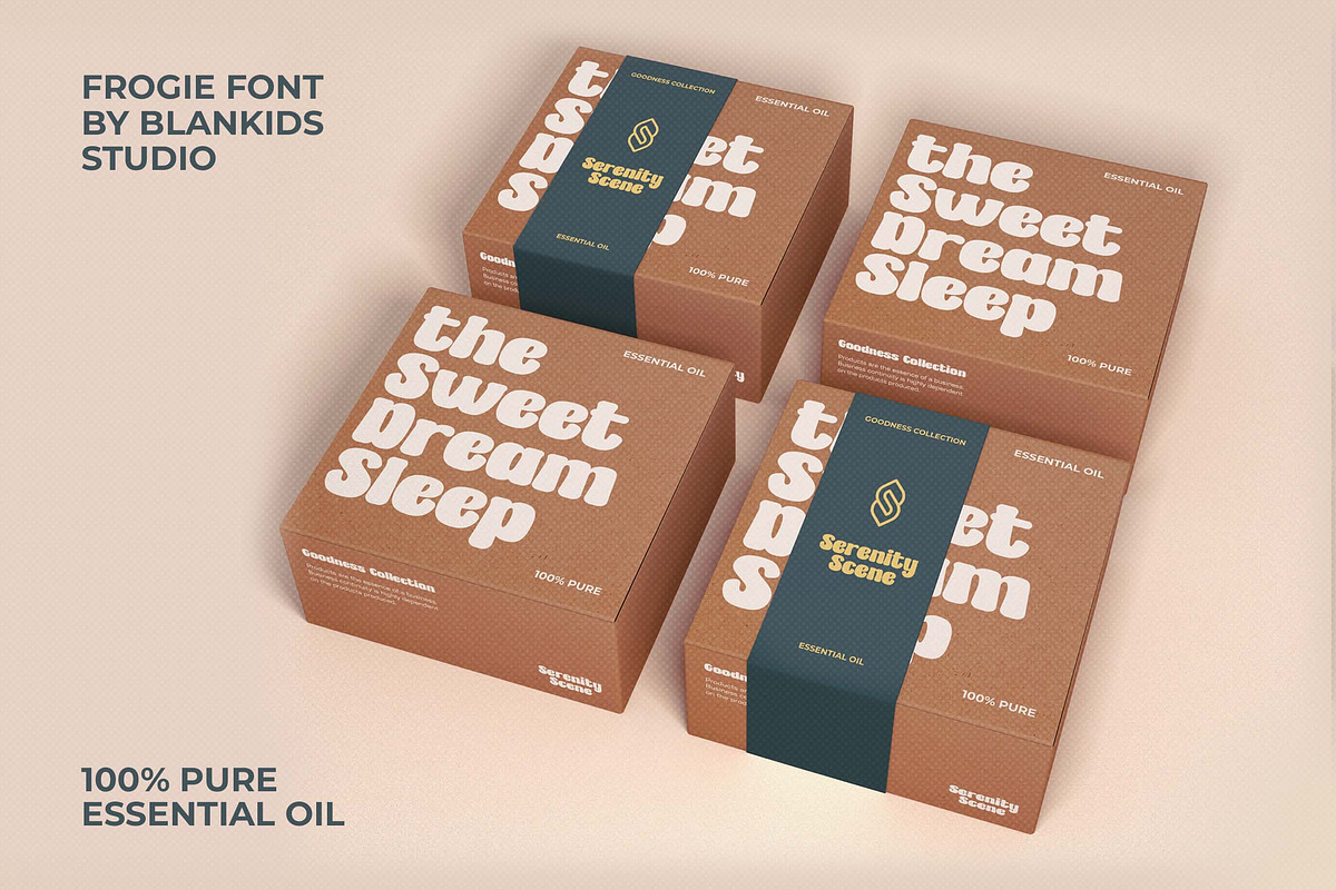 Flogie a Retro Display Font, a Sans Serif Font by Blankids Studio (Photo 6 of 12)