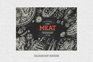 Meat Backgrounds & Design Templates