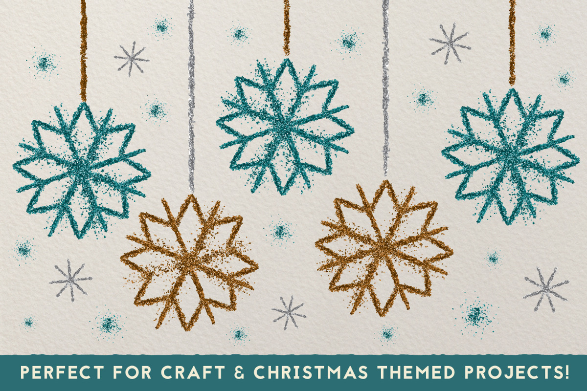Glitter Brushes, a Brush Add-On by The Artifex Forge (Photo 5 of 8)