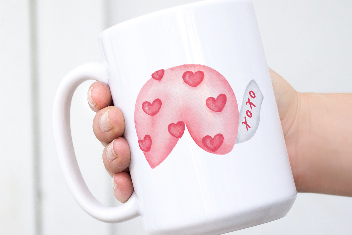 Valentine Cookies watercolor clipart, a Decorative Illustration by AkiraVilla (Photo 6 of 10)