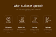 Tools Icon Art Set, an Outline Icon by Prosymbols (Thumbnail 2 of 7)
