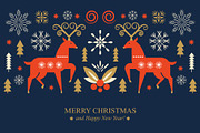 Christmas and New Year Ornament, a Seasonal Illustration by lenlis (Thumbnail 1 of 5)