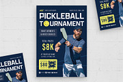 Pickleball Flyer Template, a Flyer Template by BrandPacks (Thumbnail 2 of 6)