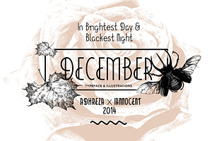 December Typeface (70% Off)