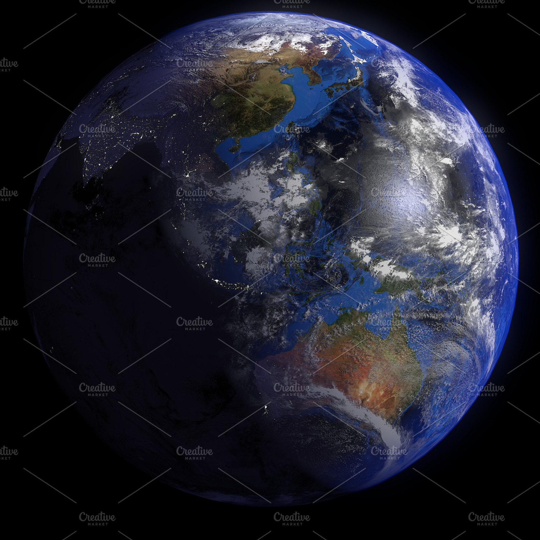 Earth stock photo containing earth and space, a Nature Photo by Flash My Pixel