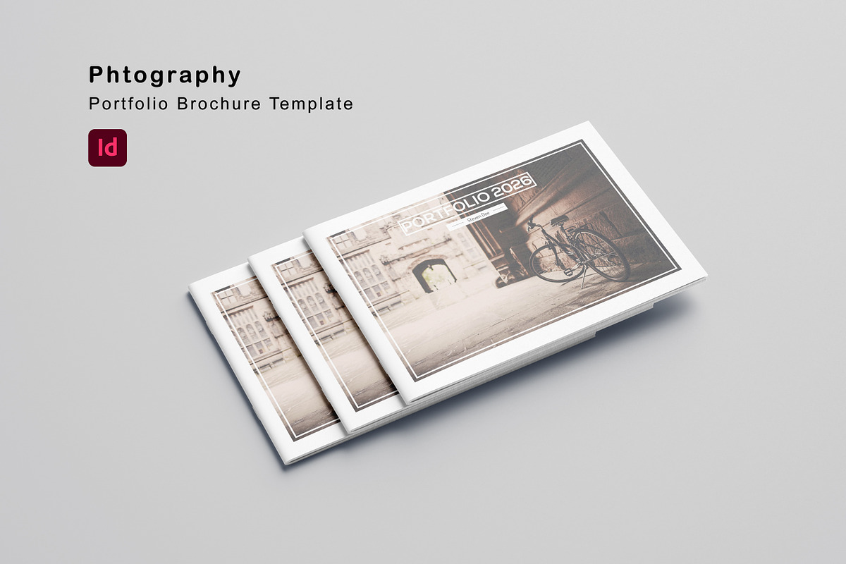 Photographer Portfolio Template, a Brochure Template by retrographix (Photo 1 of 7)