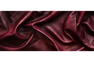 Luxurious Folded Burgundy Leather, a Background Photo by piter.goskov