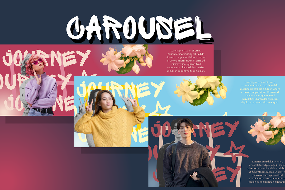 Canva Carousel Template, a Templates & Theme by Daily Studio (Photo 2 of 4)