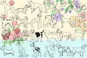Dog Digital Stamps, a Graphic by Favorites_Art (Thumbnail 8 of 15)