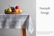 Square Tablecloth Mockups, a Household Mockup by mock-ups (Thumbnail 9 of 28)