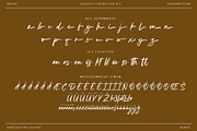 Casanty Signature Brush Font, a Handwritten Font by RantautypeStudio (Thumbnail 17 of 17)