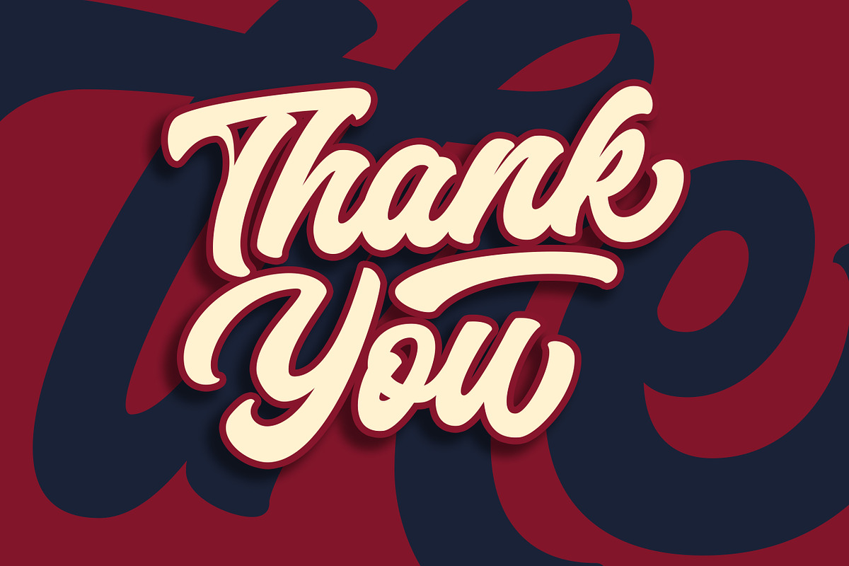 Anthemis Bold Script Font preview 8