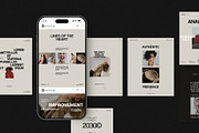 ZEVR | Instagram Post & Story (I), a Social Media Template by Crafted Pixel (Thumbnail 1 of 10)
