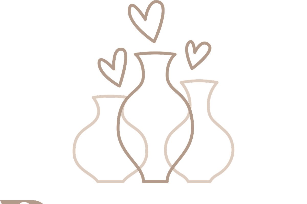 pottery ceramic line art label logo, a Branding & Logo Template by Blazybone (Photo 2 of 2)