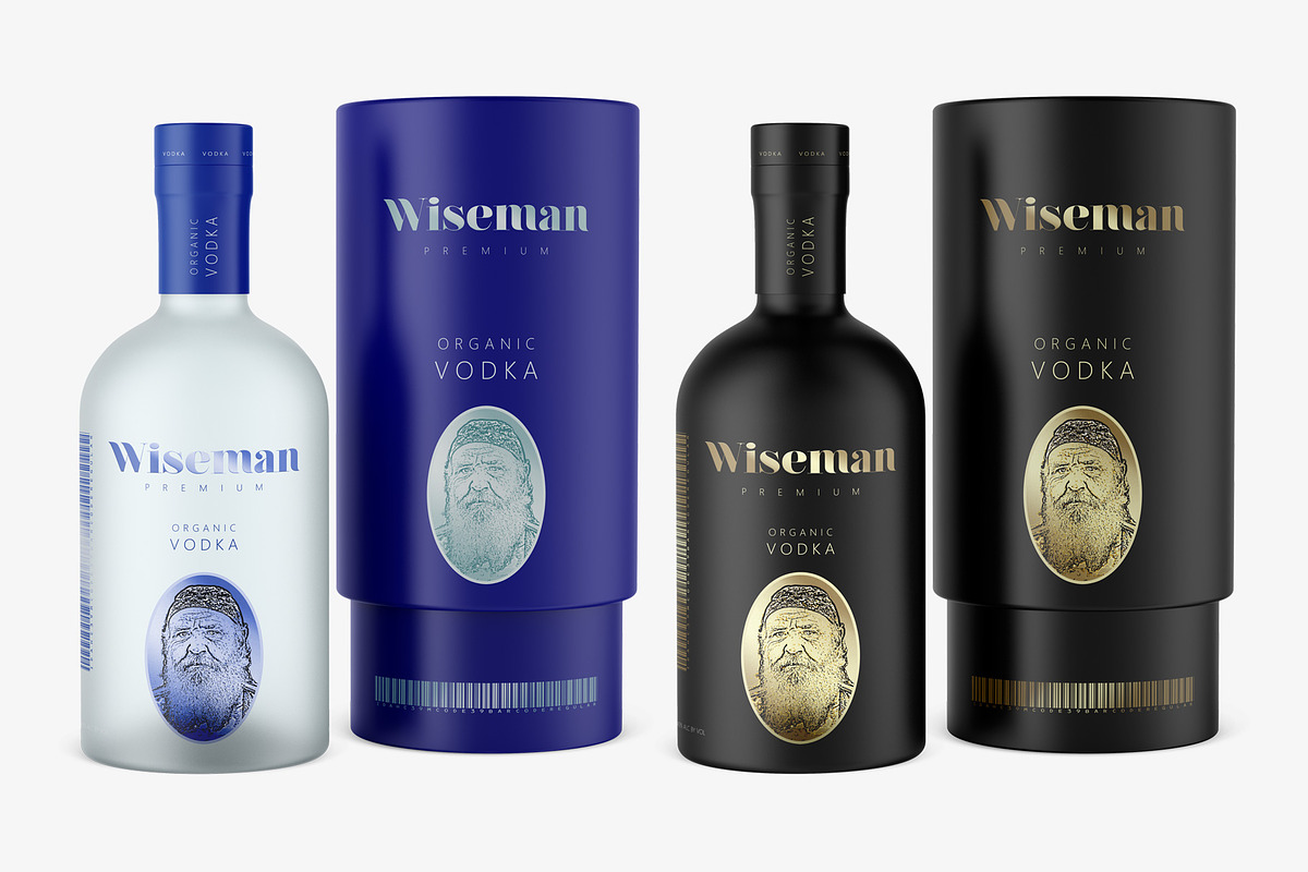 Matte Glass Bottle Mockup, a Product Mockup by Green Art (Photo 4 of 5)