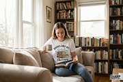 Books Are My Therapy PNG, Stack of, an Illustration by SharpMarketplace (Thumbnail 4 of 4)