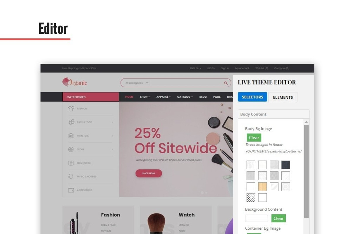 Leo Organic Responsive Prestashop, a Bootstrap Template by LeoTheme (Photo 7 of 7)