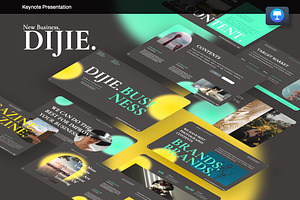 Dijie - Business Branding Keynote, a Presentation Template by Dhabee