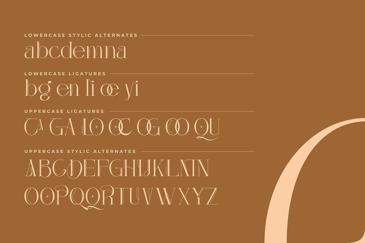 Aqub - Modern Serif Font, a Serif Font by Nirmana Visual (Photo 5 of 10)