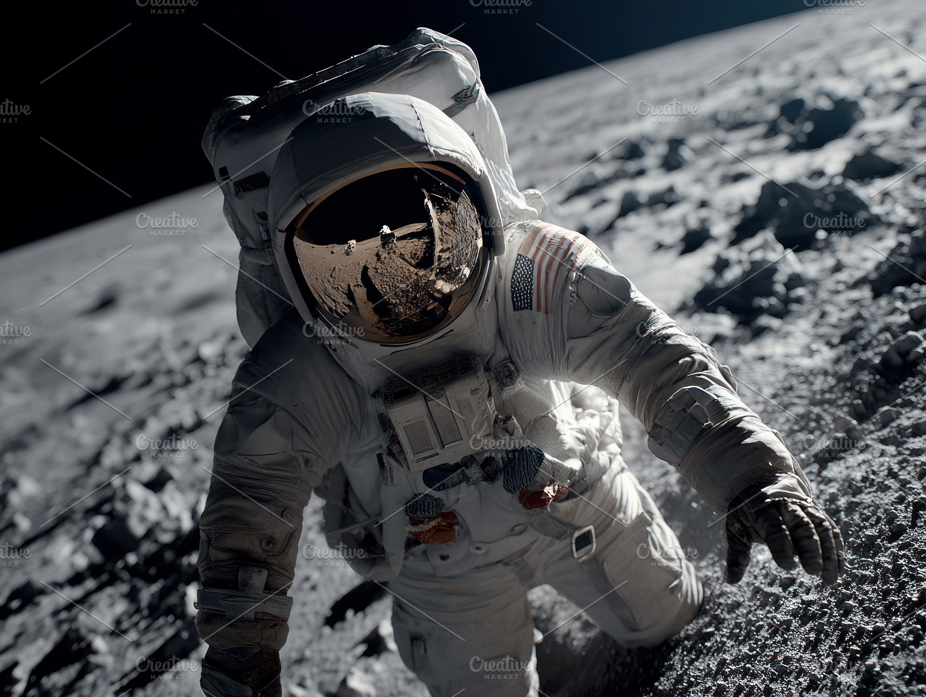 astronaut in space, a Photo by Pictures for you!!!!!!!!!