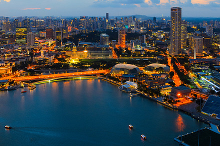 Singapore downtown containing singapore, skyline, and landmark, an Architecture Photo by sergeypeterman