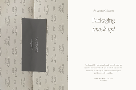 The Amina Collection - Packaging