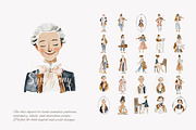 romantic classical musicians clipart, a Decorative Illustration by Patishop Art (Thumbnail 8 of 11)