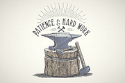 Blacksmith's anvil and beer mug, a Food Illustration by Countryside life (Thumbnail 2 of 6)